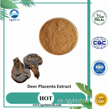 Suministro polvo de extracto de placenta de ciervo de alta calidad